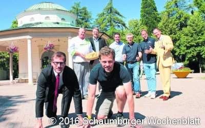 Auf der Strecke Teamgeist zeigen