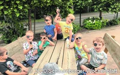 Piraten beenden ihre Kindergartenzeit