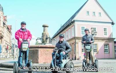 Jetzt wieder Segwaytouren durch die City