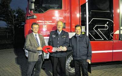 Neuer TLF 3000 ist Stolz der Ortsfeuerwehr