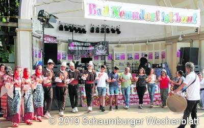 Bühne wird zum Kochen gebracht