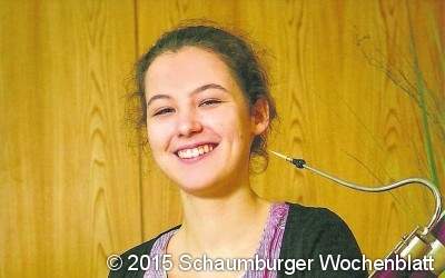 Paula Richter überzeugt am Fagott