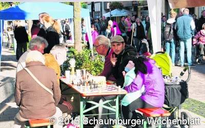 Volksfeststimmung und Sonnenschein