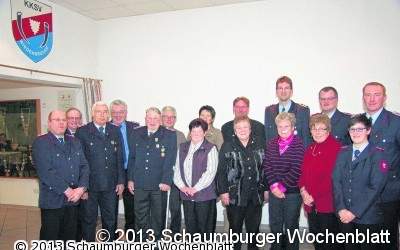 Neun Einsätze für die Aktiven der Feuerwehr