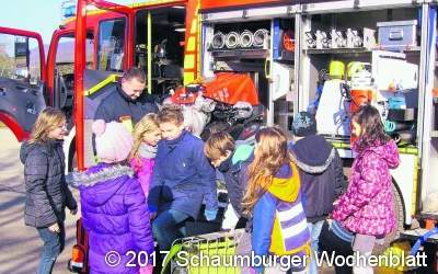 Interaktives lernen  bei der Feuerwehr