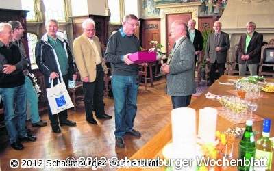 Bürgermeister informiert über die Stadtgeschichte