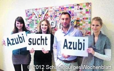 Auszubildende suchen ihren Nachfolger