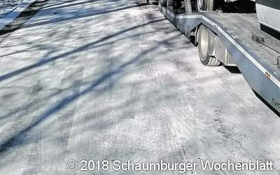 Landesweite Schwerlastkontrolle