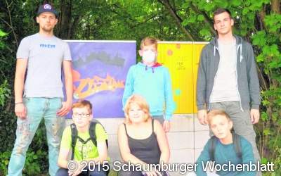 Ferienspaß: Graffiti-Kunst aus der Sprühdose