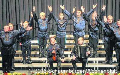 Ural-Kosaken und Shanty-Chor