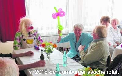 Riesenspaß mit Clown 