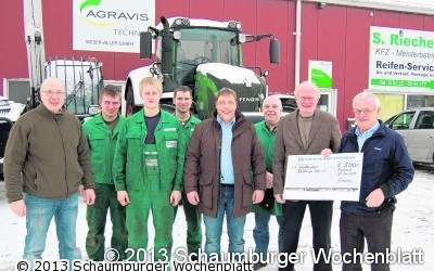Agravis-Spende für die Tafel Bückeburg