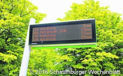 Wissen, wann der Bus kommt
