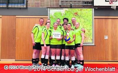 Volleyballer halten hohes Niveau
