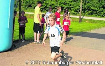 Trotz Hitze vorn dabei