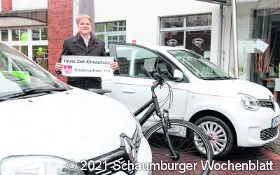 Verwaltungsmitarbeiter
sind elektrisch unterwegs