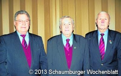 Fleißiges Trio bei Sängern