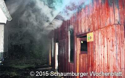 Rettungskräfte rücken erneut zu einem Brand aus