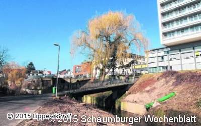 Erst die Werre, dann das Parkhaus