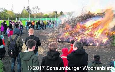 Rund 80 Teilnehmer beim Fackelumzug