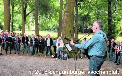 Großartige Stimmung auf der Naturbühne