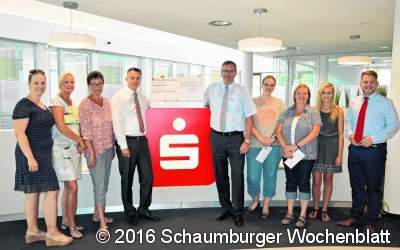 1.400 Euro übergeben an Kindereinrichtungen