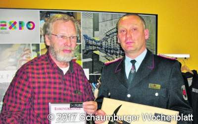 Werkfeuerwehr schickt ersten Kameraden in Ruhestand