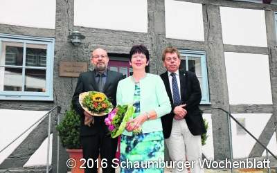 ﻿Diesmal gibt es Sträuße für Standesbeamte