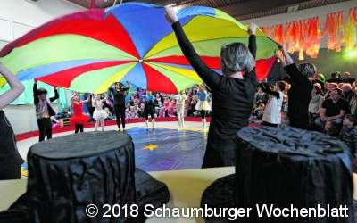 Manege frei für den 
Kinderzirkus Tutti Paletti