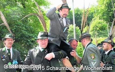 Schützen feiern neuen Regenten