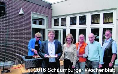 Geselliges Sommerfest in kleiner Runde