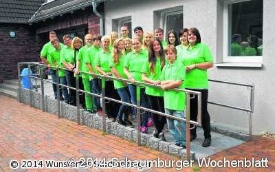 Spielleute üben in Abbensen