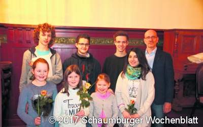 Der Schaumburger Jugendchor präsentiert Lieder vielerorts