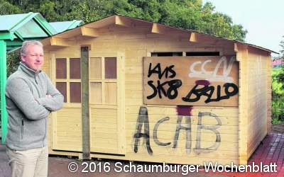 Vandalen auf dem Schulhof