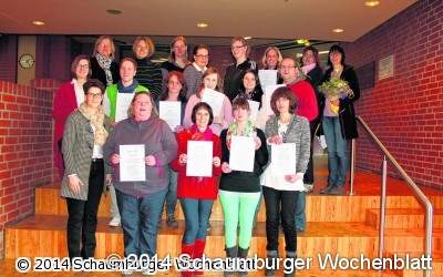 Zertifikatübergabe für die Praxisanleiter der Pflege