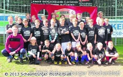 Spannendes Training in der Ferienfußballschule