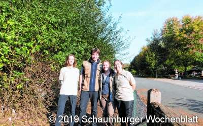 Freiwillige starten in ein neues Jahr