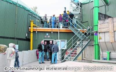 Großes Interesse für Biogasanlage