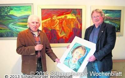 Neue Ausstellung von Eg Witt im Johannis-Kirchenzentrum Rinteln