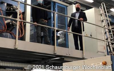 Besuch bei Oppermann Druck