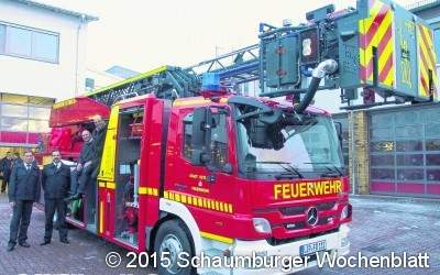 Neue Drehleiter für die Feuerwehr