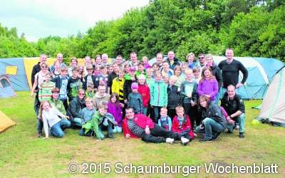 Zeltlager der Tischtennisjugend