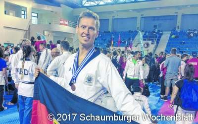 Christian Senft belegt beim Koloss von Rhodos Rang drei