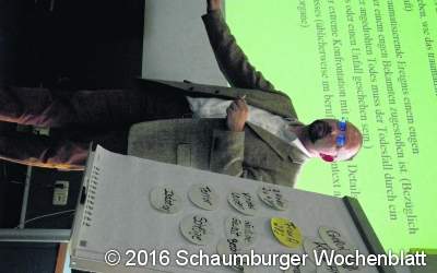 Dr. Marco Wrenger referiert zur 