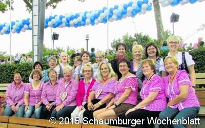 Schützenfrauen im Fernsehgarten