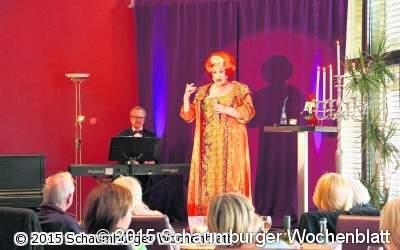 Energiebündel mit Charme erinnert an Zarah Leander
