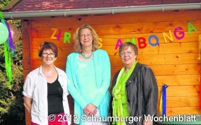 Einweihung der Bewegungsbaustelle im AWO-Frauenhaus