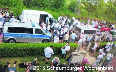 Rechtsradikale besetzen Privatgelände