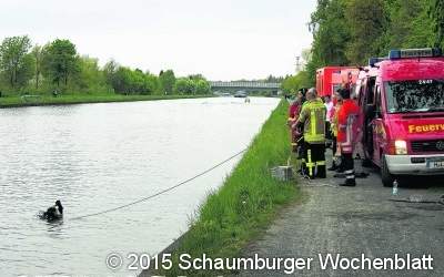 Einsatz am Mittellandkanal