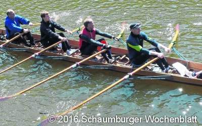 Anrudern am See